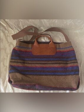 RARE Madewell 1937 Wool Transport Bag